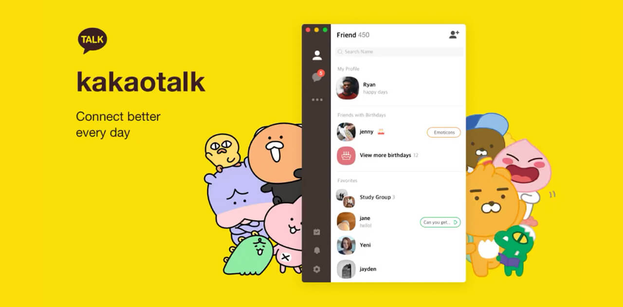 KakaoTalk, Connect better every day.
